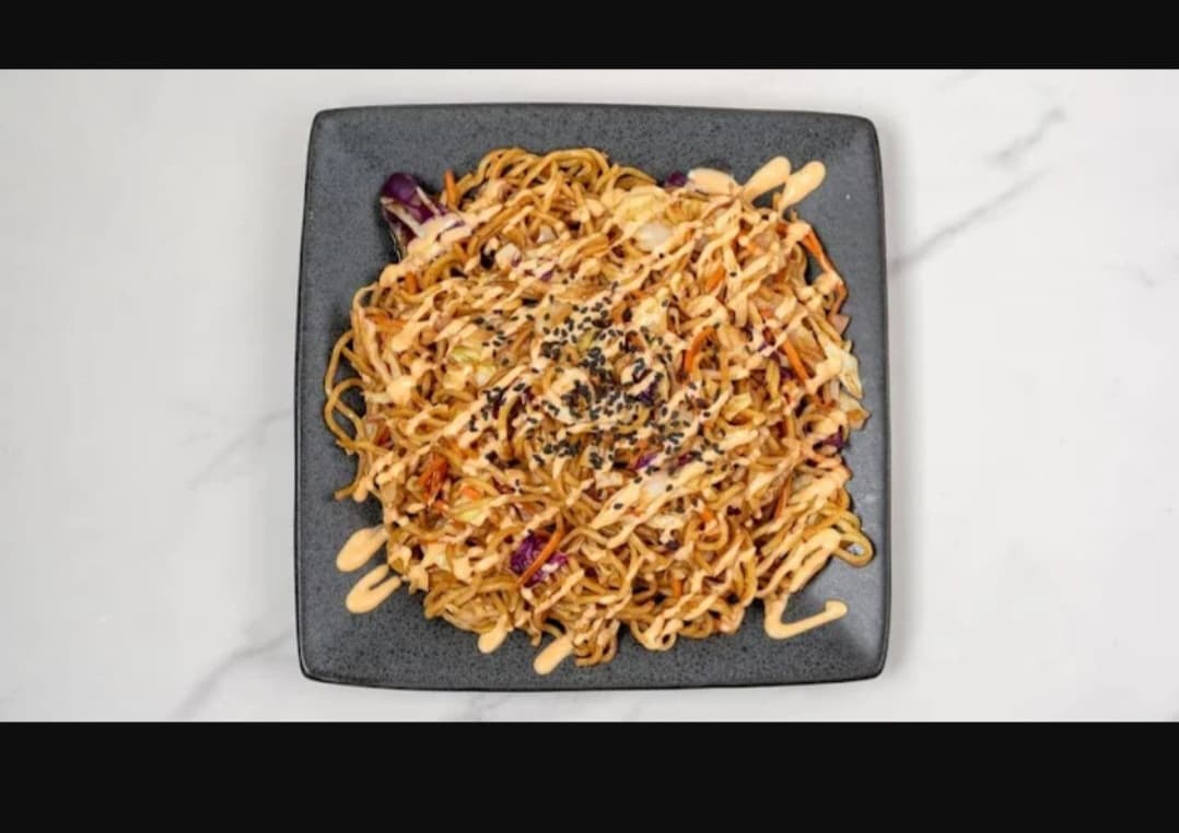 Chicken yakisoba from Samurai Kitchen